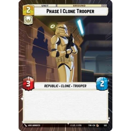 Phase I Clone Trooper (Hyperspace) (502)  Foil