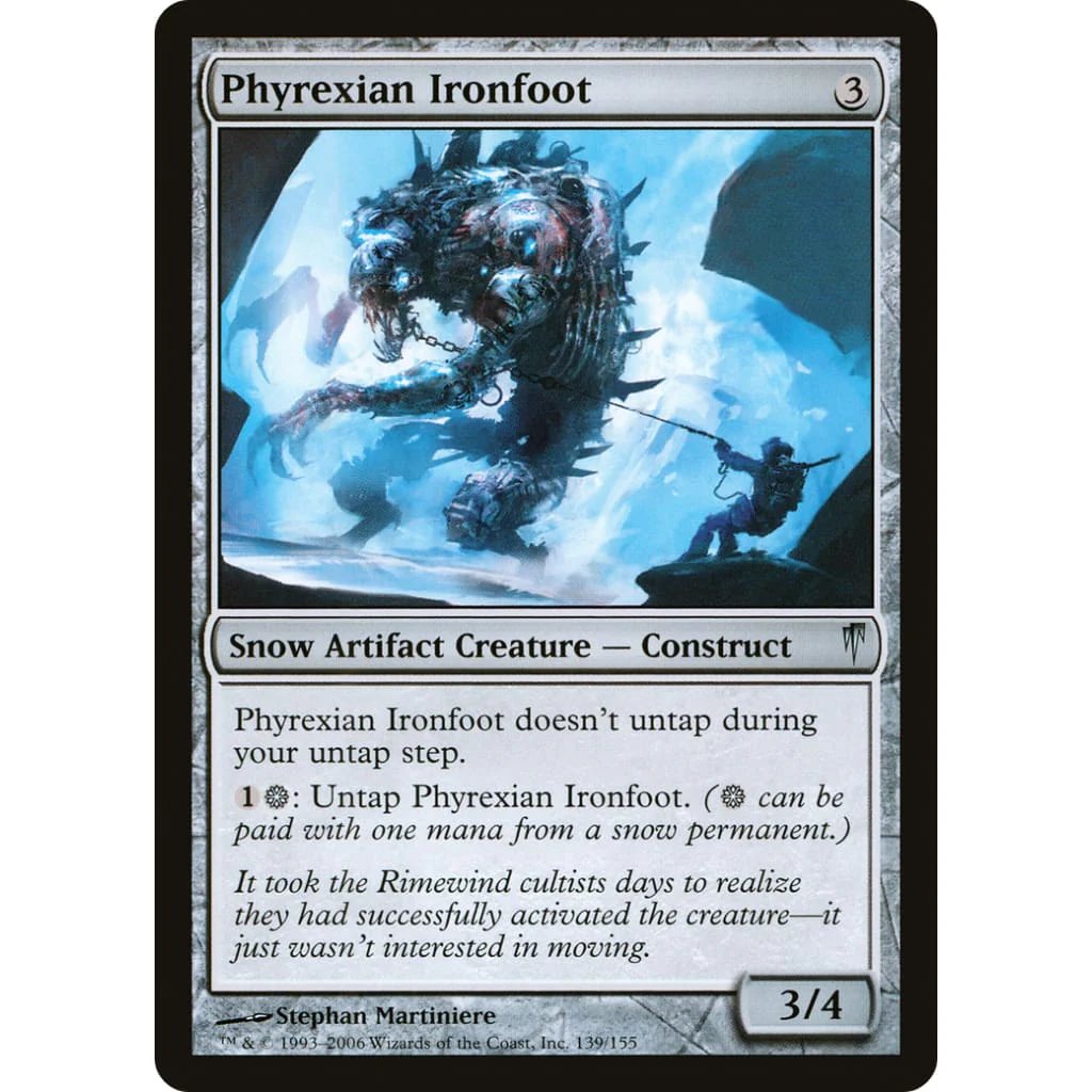 Phyrexian Ironfoot (CSP-139) Foil