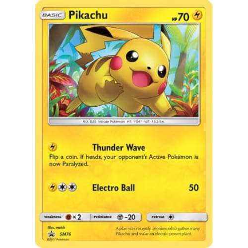 Pikachu - SM76 Promo