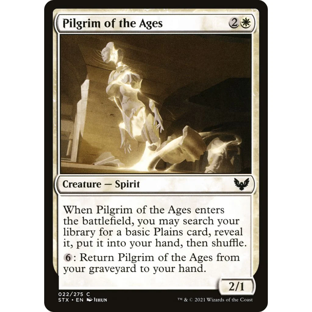 Pilgrim of the Ages (STX-022) Foil