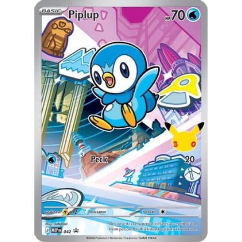 Piplup - 042 (42) Promo Holofoil