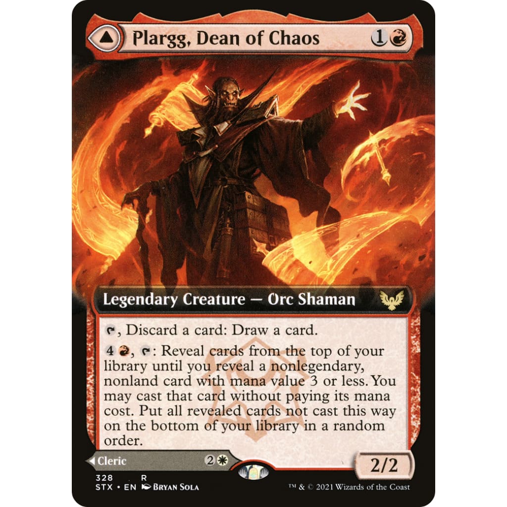 Plargg, Dean of Chaos (Extended Art) (STX-328): (Extended Art) - Image 3
