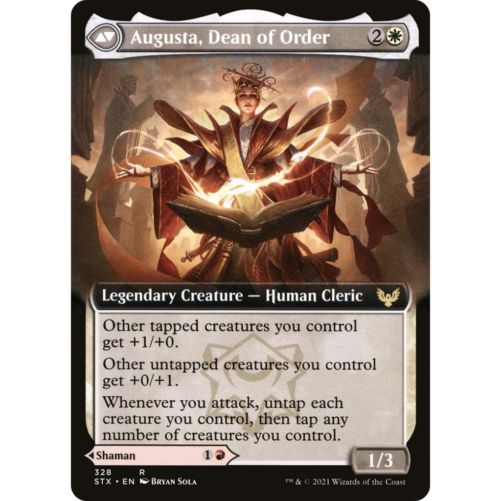 Plargg, Dean of Chaos (Extended Art) (STX-328): (Extended Art) Foil - Image 2