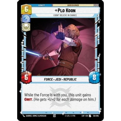 Plo Koon - I Don't Believe in Chance (050/264)