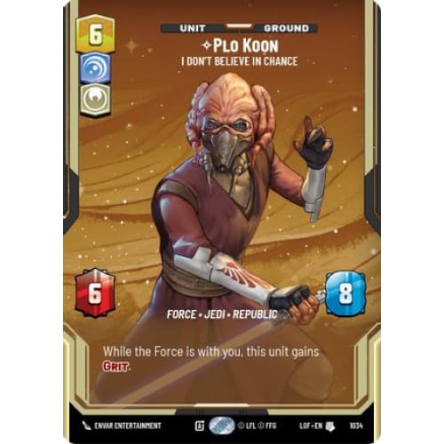 Plo Koon - I Don't Believe in Chance (Prestige) (1034)