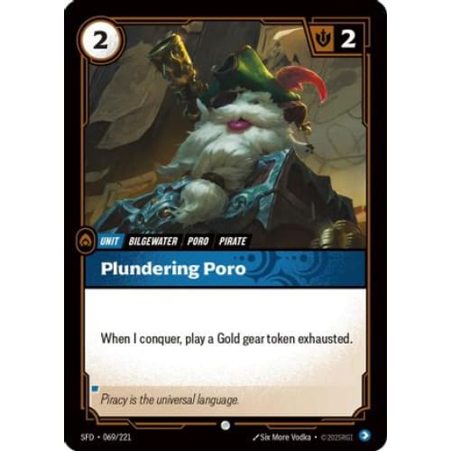 Plundering Poro (069/221) - Spiritforged
