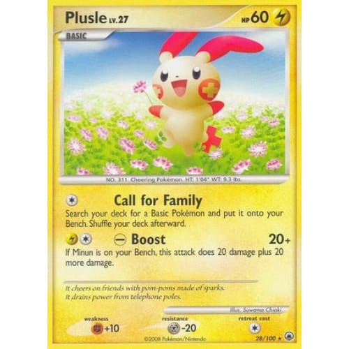 Plusle (28) Rare Classic