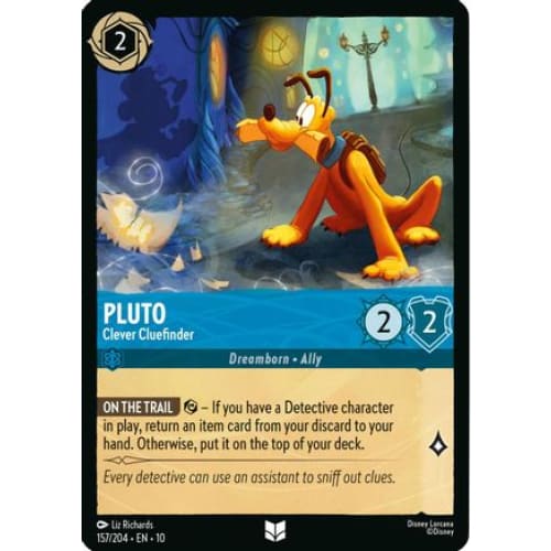 Pluto - Clever Cluefinder (157/204) - Whispers in the Well
