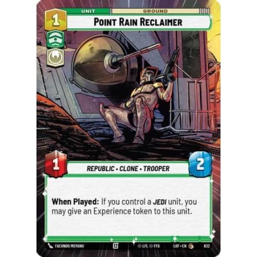 Point Rain Reclaimer (Hyperspace Foil) (832)  Foil
