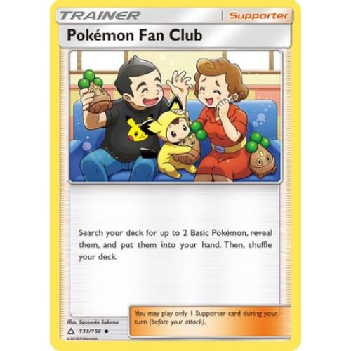 Pokemon Fan Club (133) Uncommon Reverse Holofoil