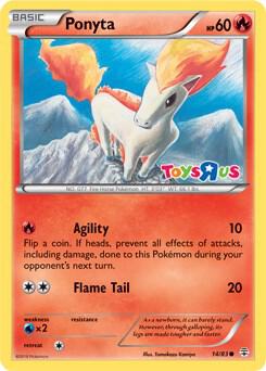 Ponyta 14/83 (Toys R Us Promo) (014) Holofoil