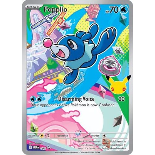 Popplio - 045 (45) Promo Holofoil