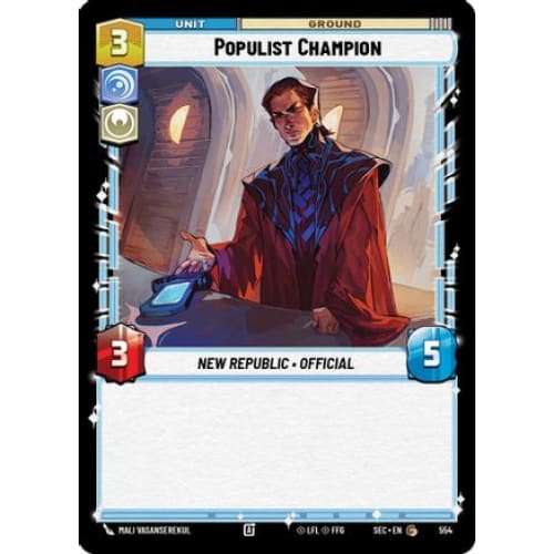 Populist Champion (Foil) (554)  Foil