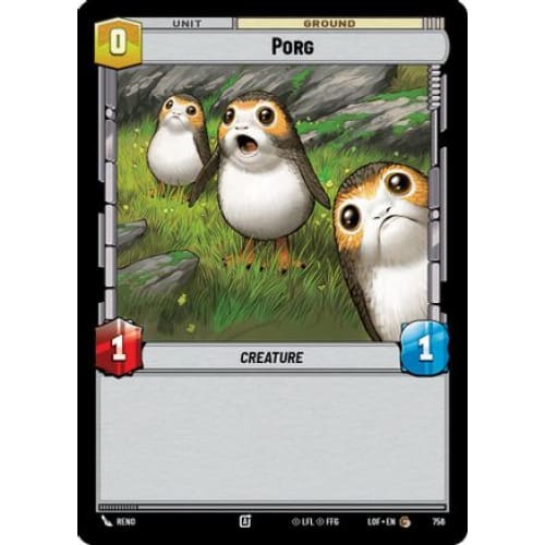 Porg (Foil) (756)  Foil