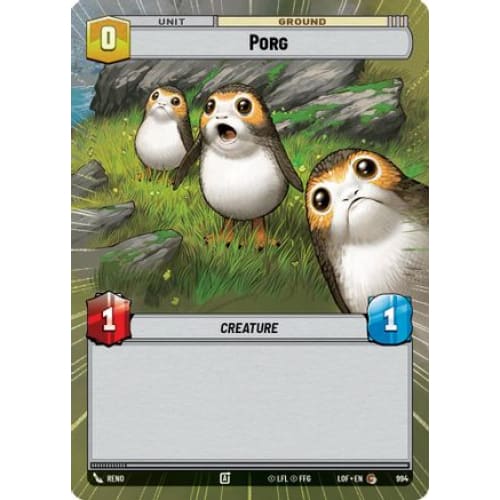 Porg (Hyperspace Foil) (994)  Foil
