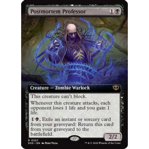 Postmortem Professor (Extended Art) (SOS-327)
