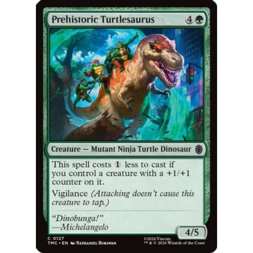 Prehistoric Turtlesaurus (TMC-127)