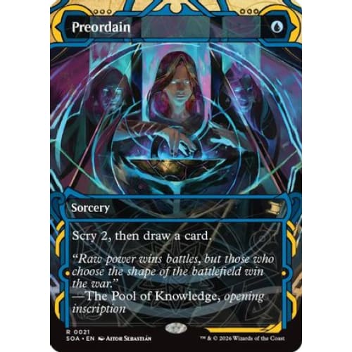 Preordain (SOA-021) Foil
