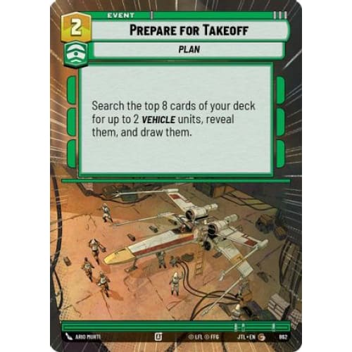 Prepare for Takeoff (Hyperspace Foil) (862)  Foil