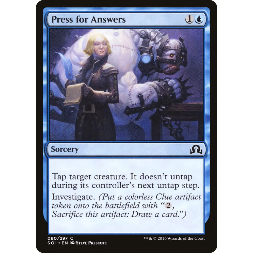 Press for Answers (SOI-080)
