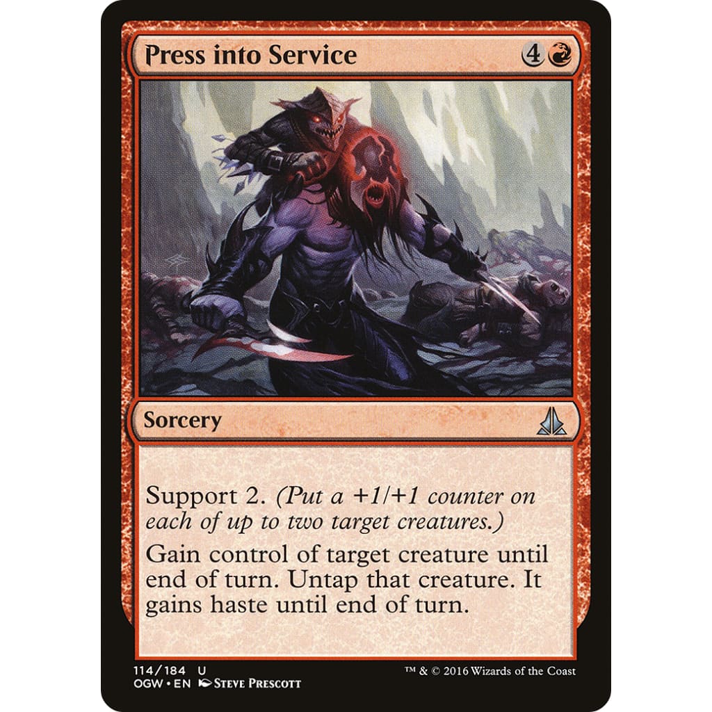 Press into Service (OGW-114)