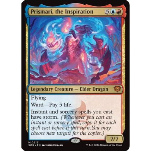Prismari, the Inspiration (SOS-212) Foil