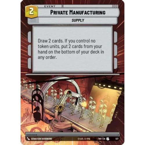 Private Manufacturing (Hyperspace) (517)  Foil