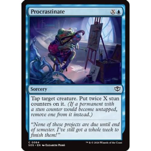 Procrastinate (SOS-064)