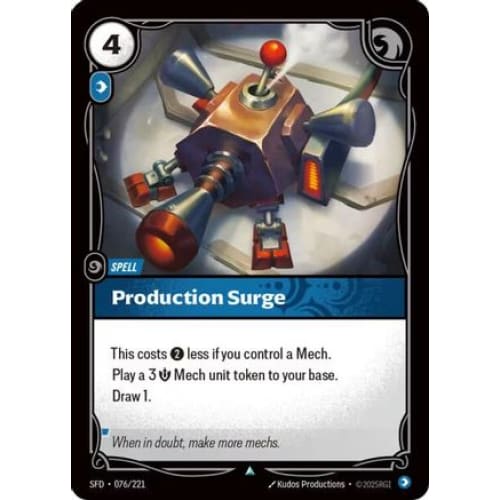 Production Surge (076/221) - Spiritforged