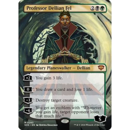 Professor Dellian Fel (Borderless) (SOS-283)