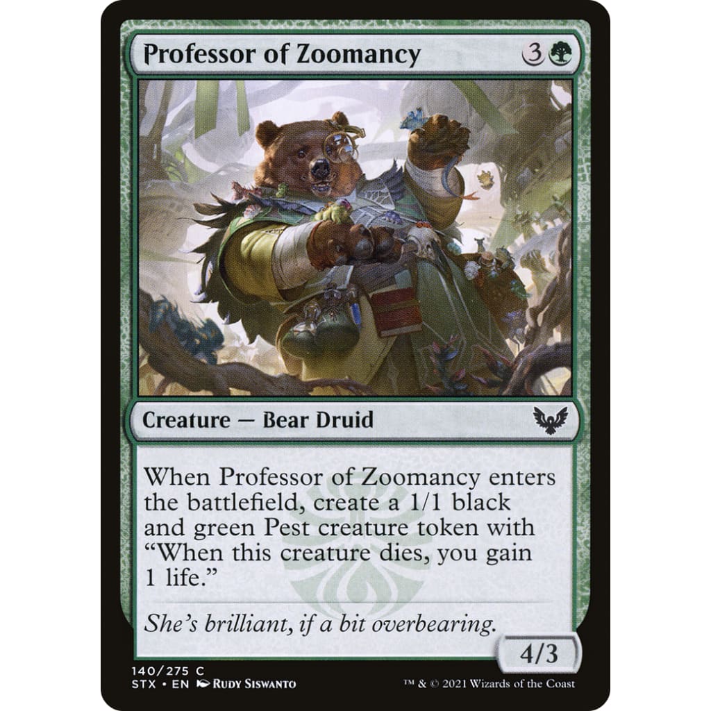 Professor of Zoomancy (STX-140)
