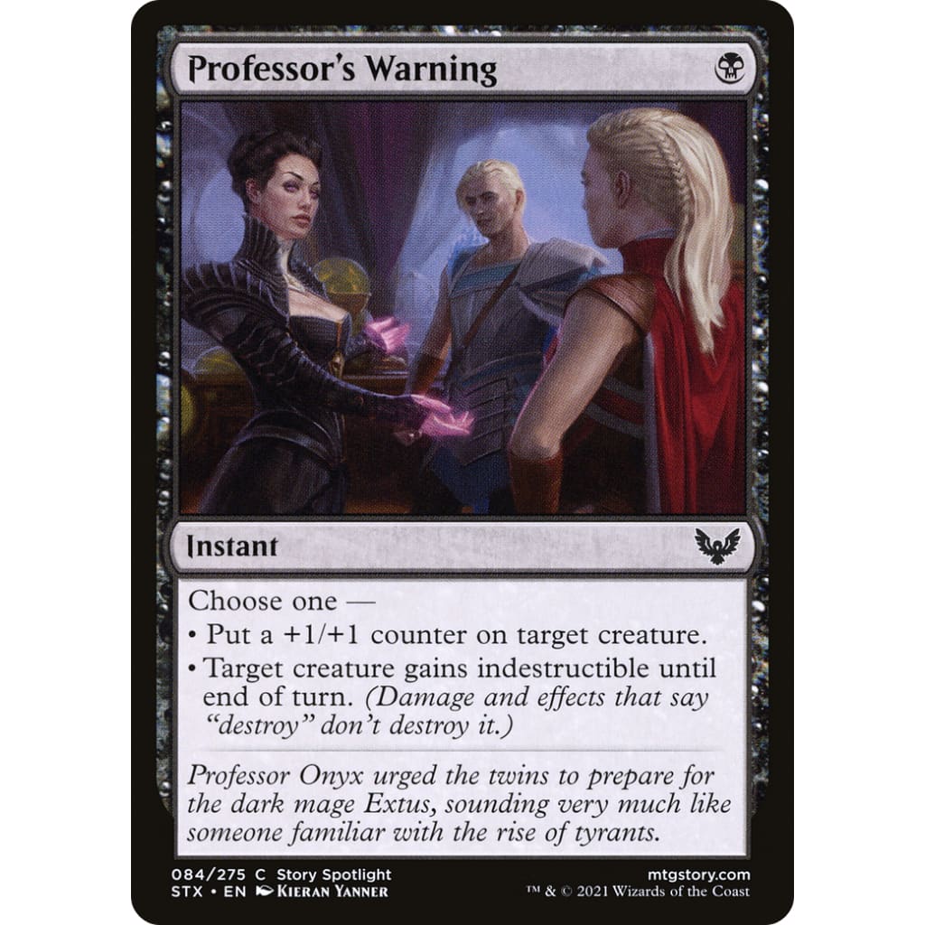 Professor's Warning (STX-084)
