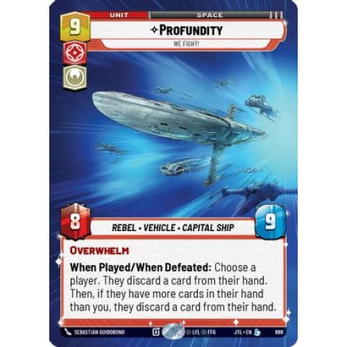 Profundity - We Fight! (Hyperspace Foil) (888)  Foil