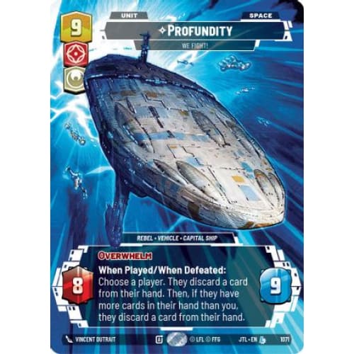 Profundity - We Fight! (Prestige Foil) (1071)  Foil