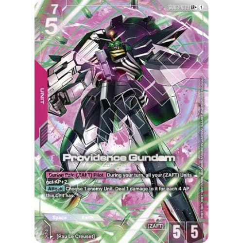 Providence Gundam (LR+) (GD03-033) - Steel Requiem Holofoil