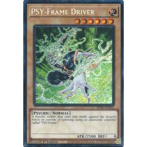 PSY-Frame Driver (Secret Rare) - RA05-EN002 Secret Rare 1st Edition