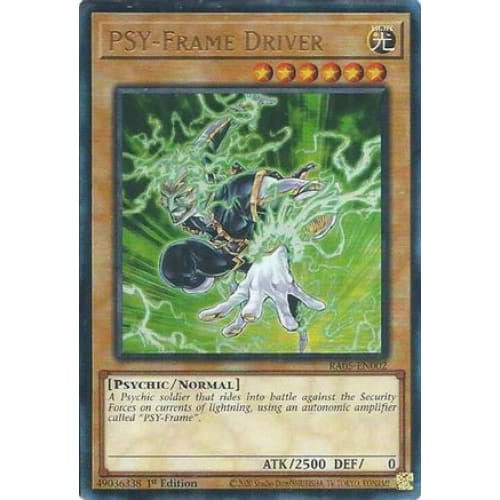 PSY-Frame Driver (Ultimate Rare) - RA05-EN002 Ultimate Rare 1st Edition