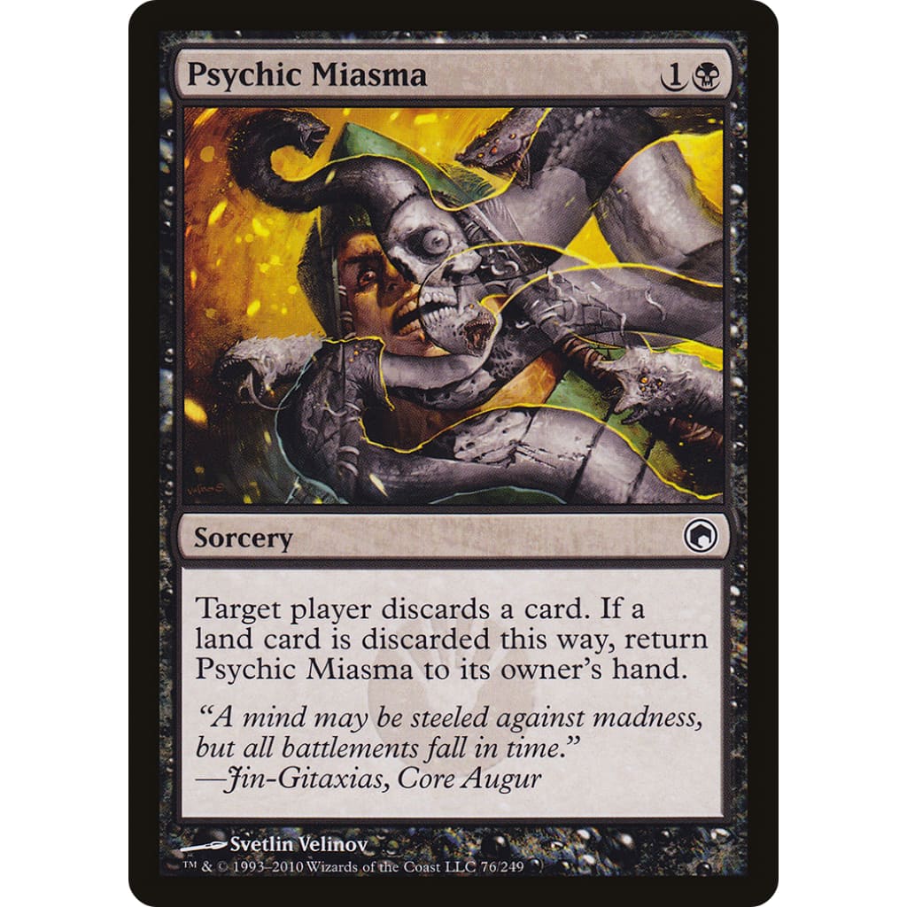 Psychic Miasma (SOM-076) Foil
