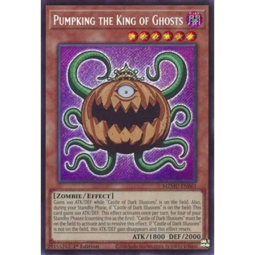 Pumpking the King of Ghosts - MZMU-EN061 Secret Rare 1st Edition