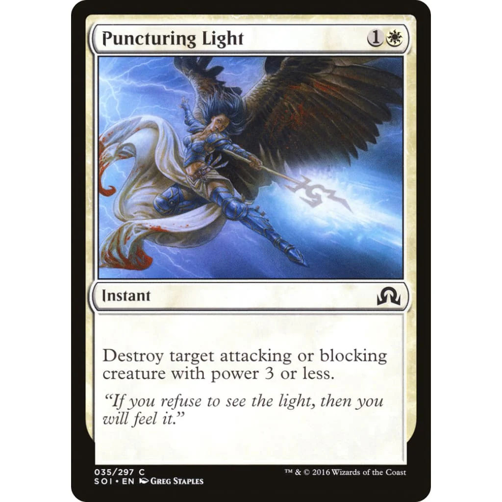 Puncturing Light (SOI-035) Foil