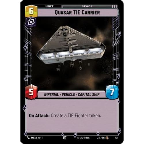 Quasar TIE Carrier (Foil) (741)  Foil
