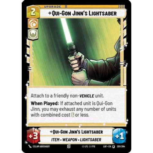 Qui-Gon Jinn's Lightsaber (201/264)