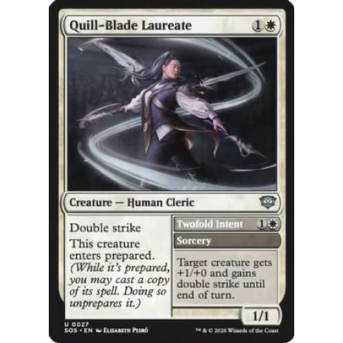 Quill-Blade Laureate (SOS-027) Foil