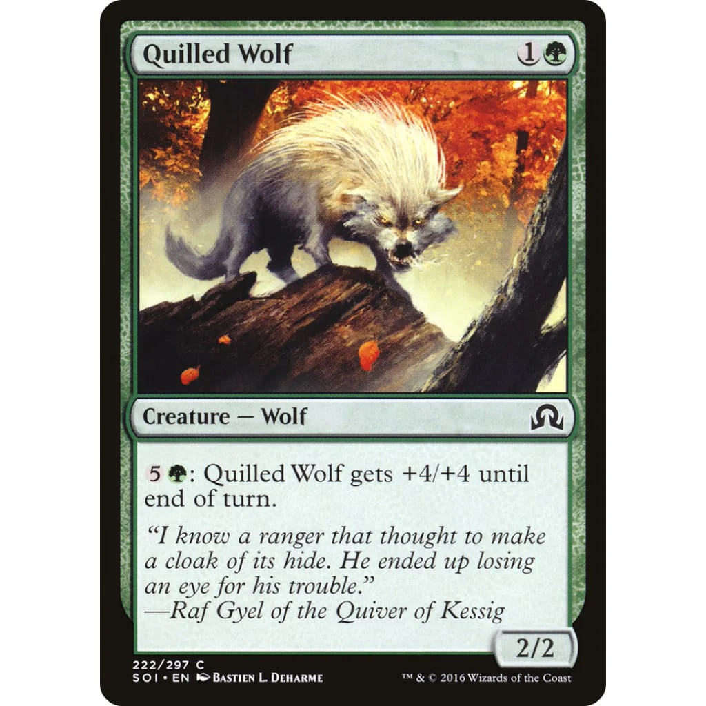 Quilled Wolf (SOI-222)
