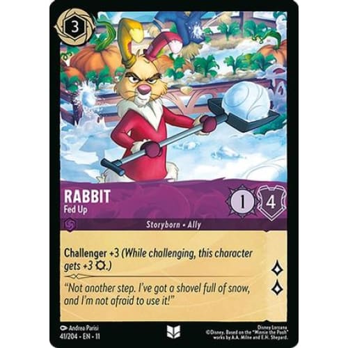 Rabbit - Fed Up (41/204) - Winterspell