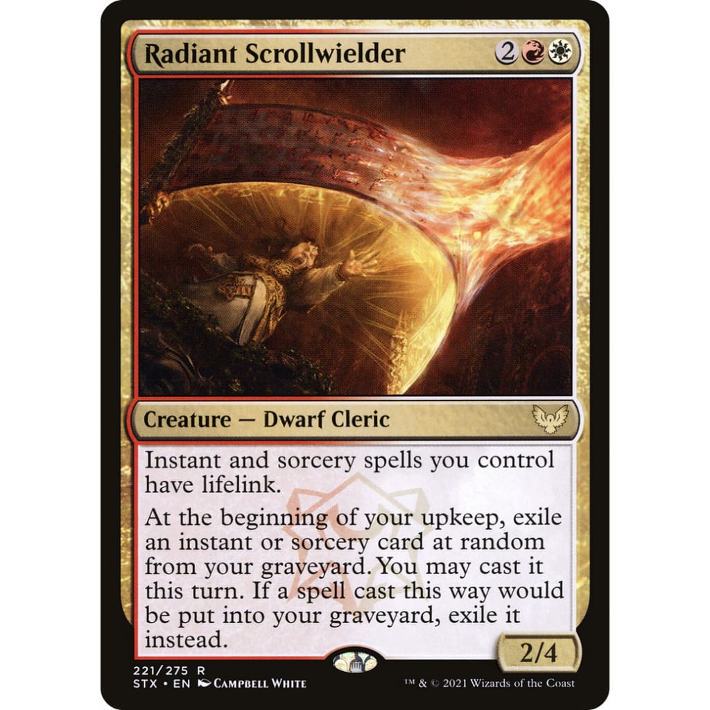Radiant Scrollwielder (STX-221) Foil