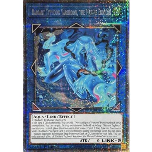 Radiant Typhoon Varuroon, the Marine Eidolon (Starlight Rare) - BPRO-EN049 Starlight Rare 1st Edition