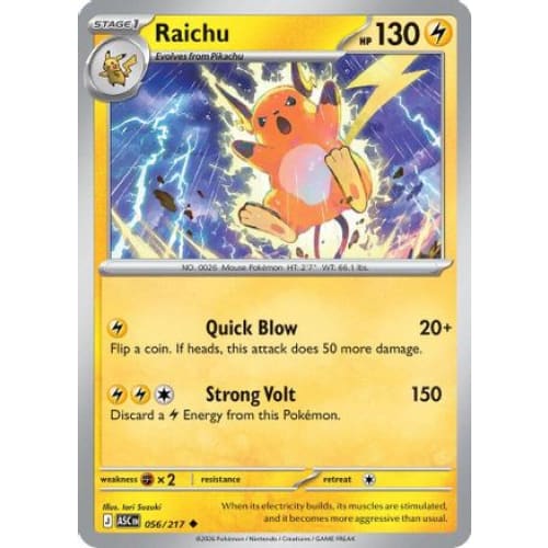 Raichu (56) Uncommon