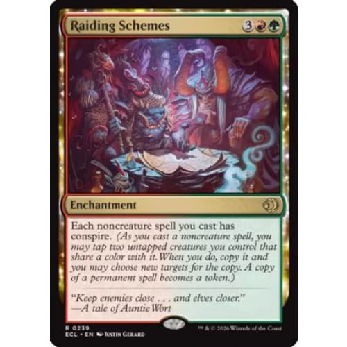 Raiding Schemes (ECL-239) Foil