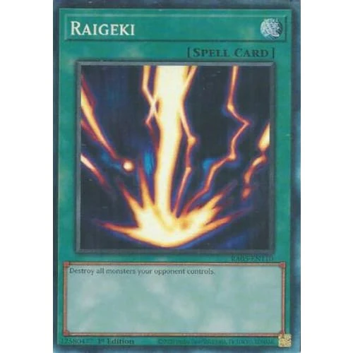 Raigeki (Collector's Rare) - RA05-EN110 Collector's Rare 1st Edition